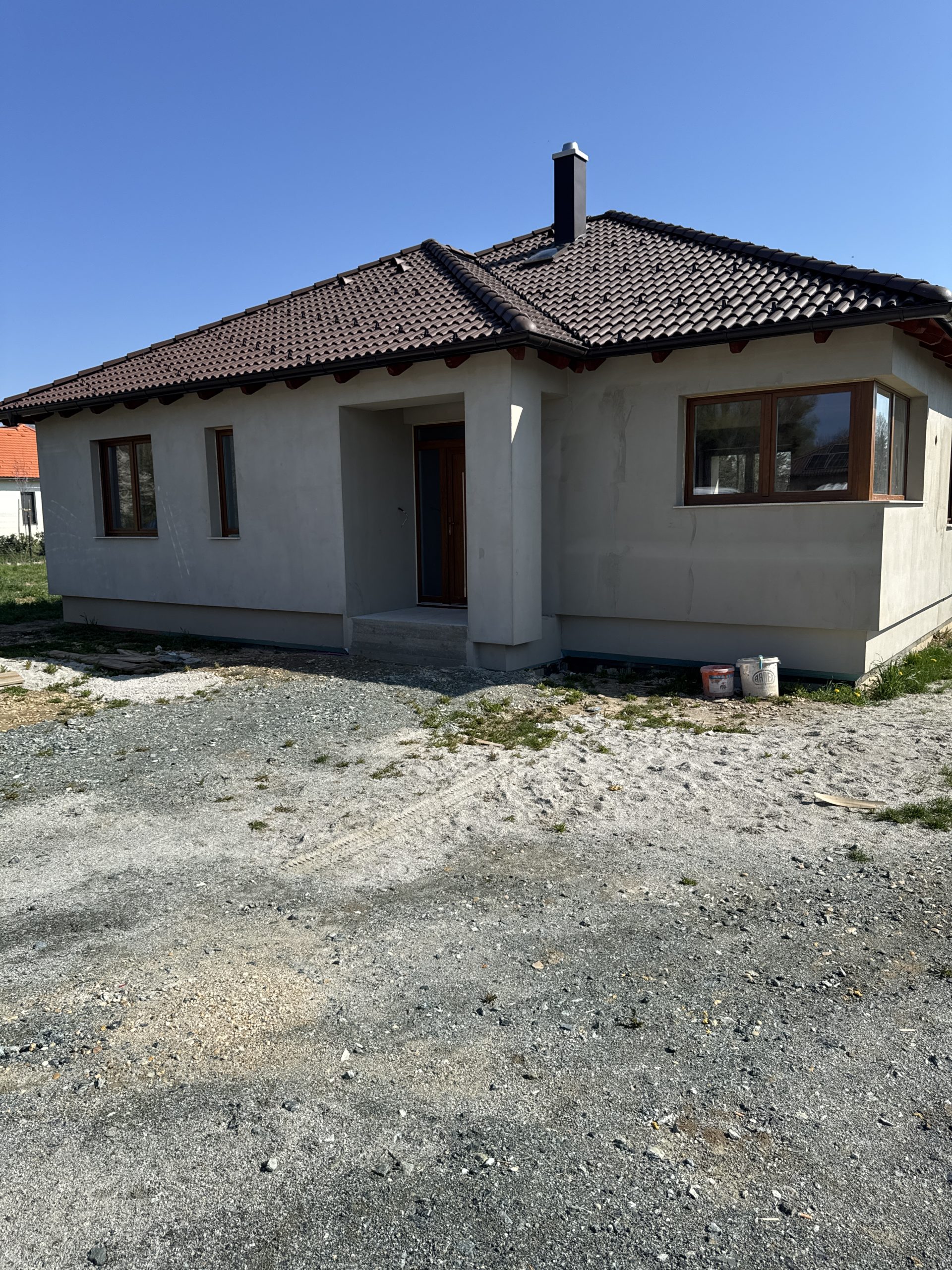 Tégla ház generálkivitelezés Gencsapátiban