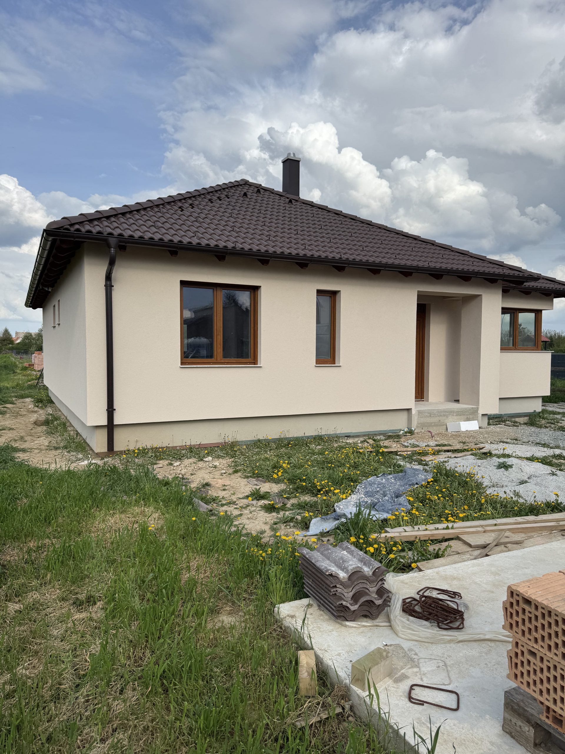 Tégla ház generálkivitelezés Gencsapátiban