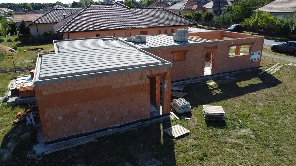 Tégla ház generálkivitelezés Szombathely